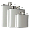 Captive-Top Pocket Flask - 2-1/2 oz