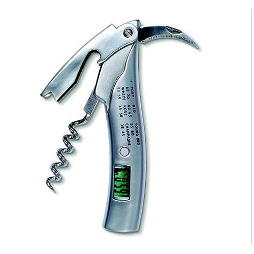 VinTemp Digital Wine Thermometer and Corkscrew