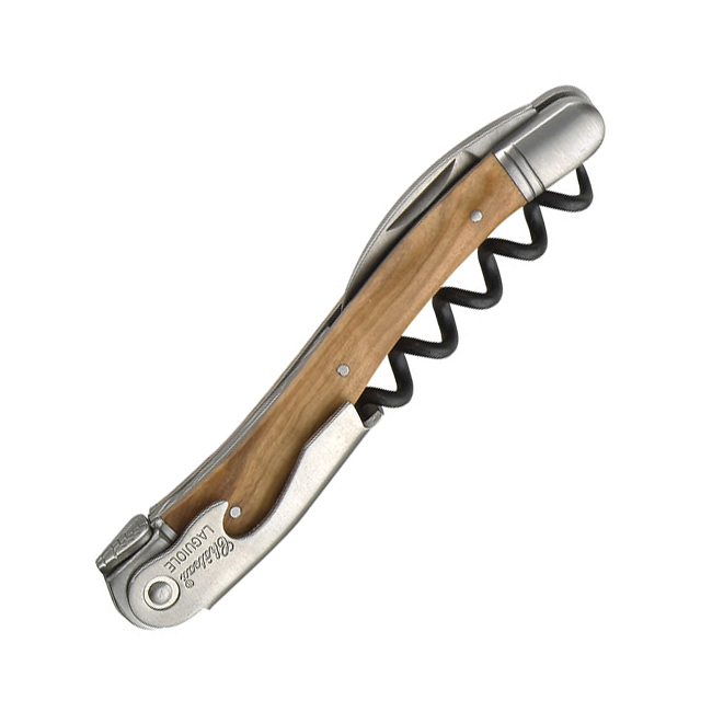 Chateau Laguiole Corkscrew Olive Wood