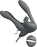 Metrokane Rabbit Corkscrew W/ Free Foil Cutter - Black