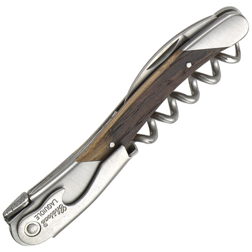 Chateau Laguiole Oak Barrel Waiter's Corkscrew