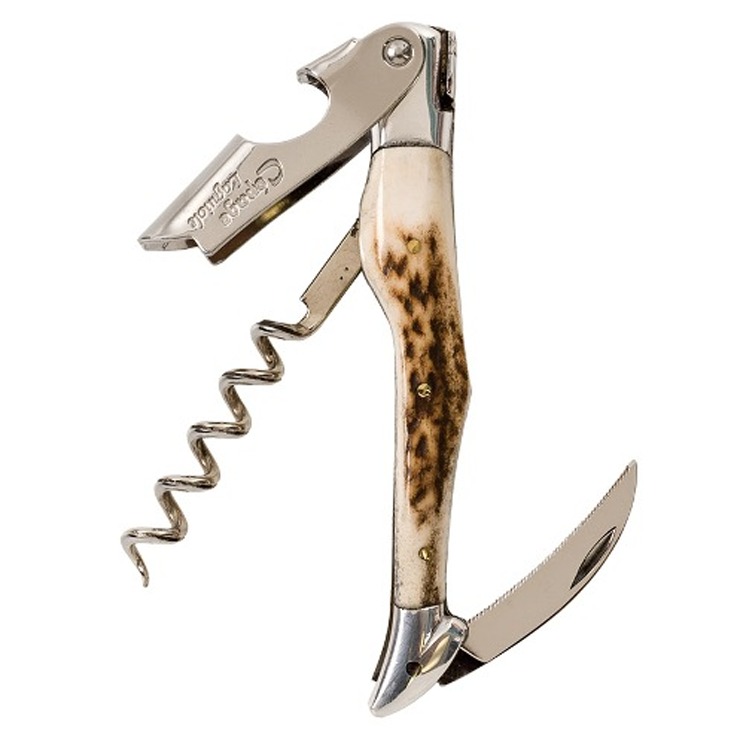 Cepage Laguiole Stag Horn Waiter's Corkscrew