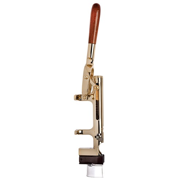 Zeus Uncorking Machine Wall Mount Brass Plated