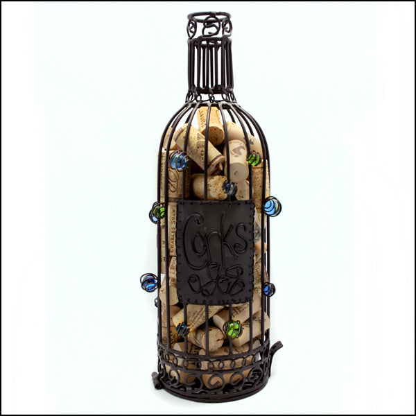 Wine Bottle Cork Cage
