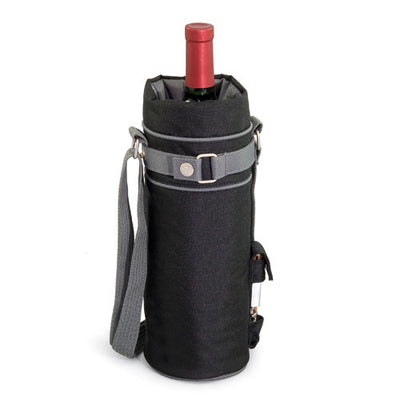 Picnic Time Wine Sack - Black