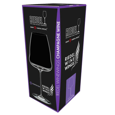 Riedel Winewings Riesling / Champagne Stemless Wine Glasses - Set