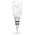"W" is for Wine Etched Acrylic Bottle Stopper