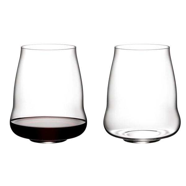 Riedel Winewings Pinot Noir / Nebbiolo Stemless Wine Glasses - Set of