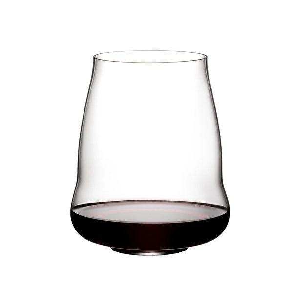 Black Stemless Wine Glasses - 2 Pack