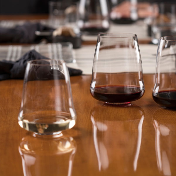 Riedel Winewings to Fly Riesling / Champagne Stemless Wine Glass - Sin