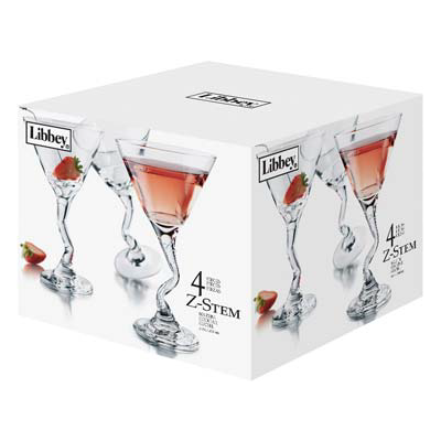 1 Dozen LIBBEY 9 3/4 OZ METROPOLIS 3649 Martini glasses SET OF 12 GLASSES  NEW!!